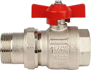 Кран шаровый с американкой 1¼"в x 1¼"н Itap Ideal 0980114 Кран шаровый с американкой 1¼"в x 1¼"н Itap Ideal 0980114, 1