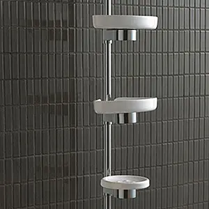 Стойка для аксессуаров Ideal Standard Connect хром/белый N1395AA Стойка для аксессуаров Ideal Standard Connect хром/белый N1395AA, 3