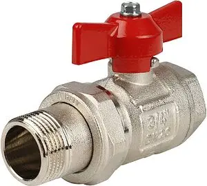 Кран шаровый с американкой ¾"в x ¾"н Itap Ideal 0980034 Кран шаровый с американкой ¾"в x ¾"н Itap Ideal 0980034, 4