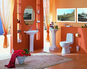 Унитаз-компакт Santek Цезарь белый 1WH301746 Унитаз-компакт Santek Цезарь белый 1WH301746, 3