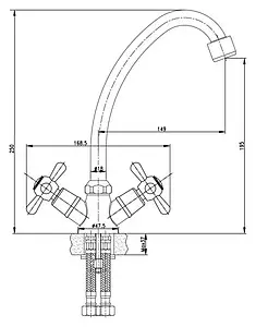 Смеситель для кухни Lemark Soul хром LM6040C Смеситель для кухни Lemark Soul хром LM6040C, 2