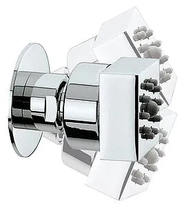 Душевая форсунка Bossini Cubic-Gom хром I00135.030 Душевая форсунка Bossini Cubic-Gom хром I00135.030, 3