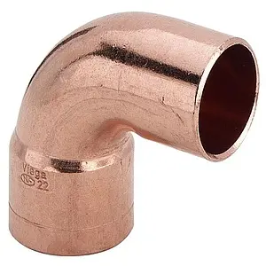 Уголок однораструбный пайка 15мм угол 90° Viega 95092 100414 Уголок однораструбный пайка 15мм угол 90° Viega 95092 100414, 1