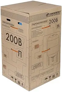 Гидроаккумулятор Джилекс 200 В 10 бар 7201 Гидроаккумулятор Джилекс 200 В 10 бар 7201, 2