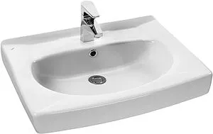 Раковина Santek Пилот 50 белый 1WH301970 Раковина Santek Пилот 50 белый 1WH301970, 1