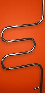 Полотенцесушитель водяной Тругор Стояк (M-образный) 500x500 с отводом полированная сталь Полотенцесушитель водяной Тругор Стояк (M-образный) 500x500 с отводом полированная сталь, 2