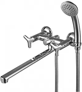 Смеситель для ванны с длинным изливом Lemark plus Spirit хром LM1951C Смеситель для ванны с длинным изливом Lemark plus Spirit хром LM1951C, 1