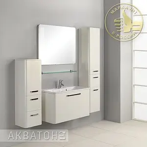 Полка Aquaton хром 1A110303XX010 Полка Aquaton хром 1A110303XX010, 3