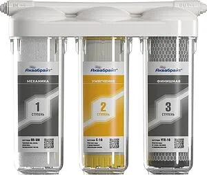 Фильтр под мойку для жесткой воды Аквабрайт АБФ-ТРИА-УМЯГЧЕНИЕ Фильтр под мойку для жесткой воды Аквабрайт АБФ-ТРИА-УМЯГЧЕНИЕ, 2