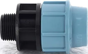 Муфта компрессионная переходная 32мм x 1"н Unidelta 1003032004 Муфта компрессионная переходная 32мм x 1"н Unidelta 1003032004, 3