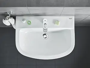 Раковина Grohe Bau Ceramic 45 белый 39424000 Раковина Grohe Bau Ceramic 45 белый 39424000, 4