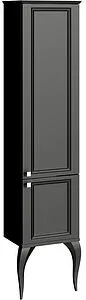Шкаф-пенал напольный Aqwella LaDonna 42 чёрный LAD0504BLK Шкаф-пенал напольный Aqwella LaDonna 42 чёрный LAD0504BLK, 1