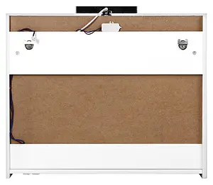 Шкаф-зеркало Jacob Delafon Presquile 80 белый/хром EB928-J5 Шкаф-зеркало Jacob Delafon Presquile 80 белый/хром EB928-J5, 5