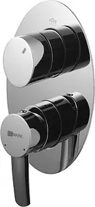Смеситель для ванны скрытого монтажа Lemark Atlantiss хром LM3228C Смеситель для ванны скрытого монтажа Lemark Atlantiss хром LM3228C, 1