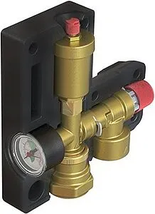 Группа безопасности котла до 50 кВт 1" 3 бар Elsen ESG03.10 Группа безопасности котла до 50 кВт 1" 3 бар Elsen ESG03.10, 3