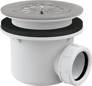 Сифон для душевого поддона AlcaPlast хром A48 Сифон для душевого поддона AlcaPlast хром A48, 1