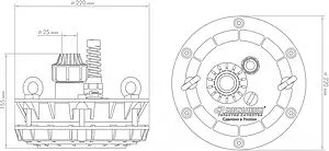 Оголовок скважинный Джилекс ОСП 110-133/25 Хит 6300 Оголовок скважинный Джилекс ОСП 110-133/25 Хит 6300, 2
