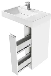 Тумба-умывальник напольная над стиральной машиной Aquaton Лондри 80 белый 1A2361K0LH010 Тумба-умывальник напольная над стиральной машиной Aquaton Лондри 80 белый 1A2361K0LH010, 3