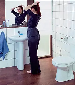 Унитаз-компакт Santek Анимо белый 1WH302135 Унитаз-компакт Santek Анимо белый 1WH302135, 4