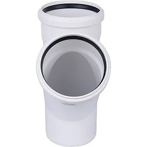 Тройник внутренний бесшумный D=110x110мм Угол 45° Rehau Raupiano Plus 11229841001 Тройник внутренний бесшумный D=110x110мм Угол 45° Rehau Raupiano Plus 11229841001, 5