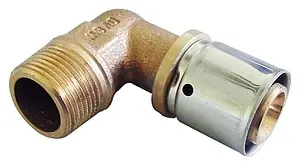 Уголок пресс переходной 32мм x 1"н Oventrop Cofit P 1512348 Уголок пресс переходной 32мм x 1"н Oventrop Cofit P 1512348, 1