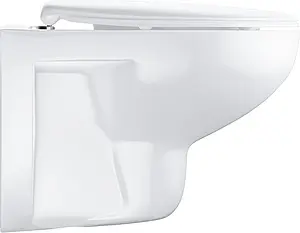 Унитаз подвесной безободковый Grohe Bau Ceramic белый 39351000 Унитаз подвесной безободковый Grohe Bau Ceramic белый 39351000, 3