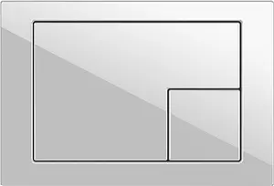 Комплект 6 в 1 Cersanit Carina XL CO DPL EO slim 64119 с кнопкой Corner белый глянцевый Комплект 6 в 1 Cersanit Carina XL CO DPL EO slim 64119 с кнопкой Corner белый глянцевый, 3