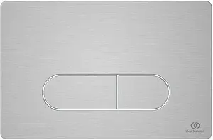 Клавиша смыва для унитаза Ideal Standard Oleas M1 R0115JG хром матовый Клавиша смыва для унитаза Ideal Standard Oleas M1 R0115JG хром матовый, 1