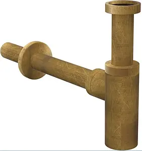 Сифон бутылочный для раковины AlcaPlast бронза A400ANTIC Сифон бутылочный для раковины AlcaPlast бронза A400ANTIC, 1