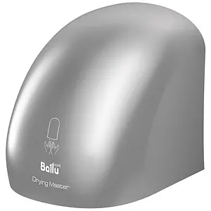 Сушилка электрическая для рук Ballu серебро BAHD-2000DM Silver Сушилка электрическая для рук Ballu серебро BAHD-2000DM Silver, 1