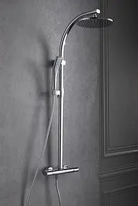 Лейка верхнего душа Jacob Delafon Eo хром E14568-CP Лейка верхнего душа Jacob Delafon Eo хром E14568-CP, 3