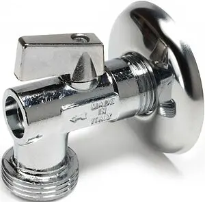 Кран шаровый угловой для бытовой техники ½"н x ¾"н Giacomini R614X004 Кран шаровый угловой для бытовой техники ½"н x ¾"н Giacomini R614X004, 1