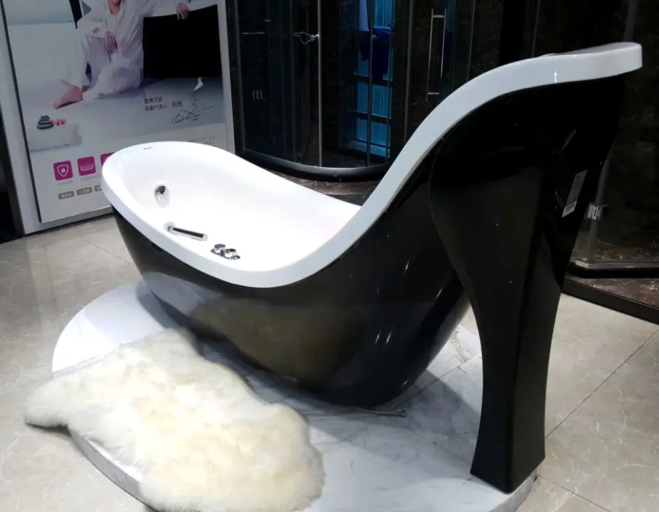 Ванна акриловая отдельностоящая Gemy 238x88 белый/панель черный матовый RF1253BG Ванна акриловая отдельностоящая Gemy 238x88 белый/панель черный матовый RF1253BG, 3