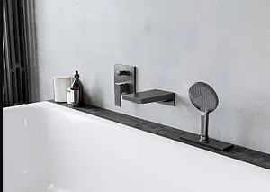 Излив для скрытого монтажа Hansgrohe Metropol чёрный матовый 32543670 Излив для скрытого монтажа Hansgrohe Metropol чёрный матовый 32543670, 3
