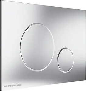 Клавиша смыва для унитаза Kerama Marazzi M671KM хром глянцевый Клавиша смыва для унитаза Kerama Marazzi M671KM хром глянцевый, 3