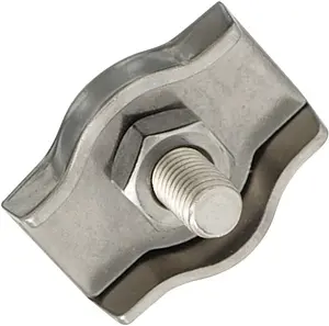 Зажим для троса из нержавеющей стали 2мм ACR SS304 SINGLE Зажим для троса из нержавеющей стали 2мм ACR SS304 SINGLE, 2