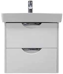 Тумба-умывальник Aquaton Сильва 60 дуб полярный 1A2118K1SIW70 Тумба-умывальник Aquaton Сильва 60 дуб полярный 1A2118K1SIW70, 1