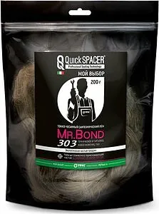 Лён сантехнический 200г Mr.Bond QuickSPACER 303 5030300200 Лён сантехнический 200г Mr.Bond QuickSPACER 303 5030300200, 1