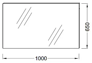 Зеркало Jacob Delafon Ola 100 EB1099-RU Зеркало Jacob Delafon Ola 100 EB1099-RU, 4