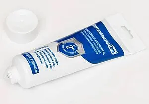 Клей-герметик анаэробный 35г синий СантехМастер Гель 61047 Клей-герметик анаэробный 35г синий СантехМастер Гель 61047, 4