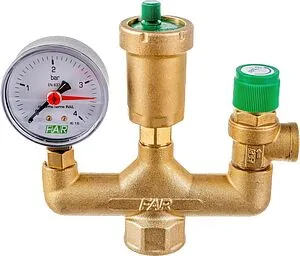 Группа безопасности котла 1" 3 бар Far FA 2115 1 Группа безопасности котла 1" 3 бар Far FA 2115 1, 4