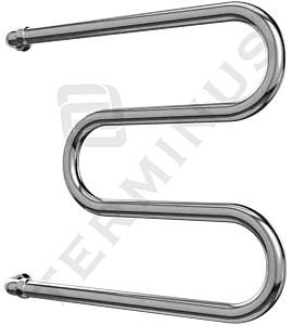 Полотенцесушитель водяной Terminus М-образный AISI 32х2 600х700 полированная сталь 4620768881220 Полотенцесушитель водяной Terminus М-образный AISI 32х2 600х700 полированная сталь 4620768881220, 2