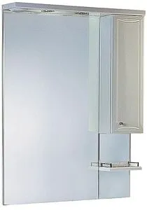 Шкаф-зеркало Aqwella Barcelona 80 белый Ba.02.08 Шкаф-зеркало Aqwella Barcelona 80 белый Ba.02.08, 1