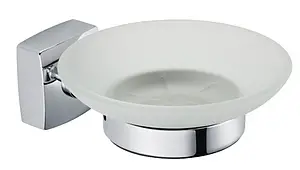 Мыльница Fixsen Kvadro хром FX-61308 Мыльница Fixsen Kvadro хром FX-61308, 1