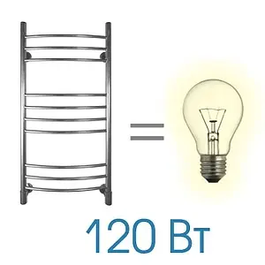 Полотенцесушитель электрический лесенка Energy Ergo 1000х500 полированная сталь Полотенцесушитель электрический лесенка Energy Ergo 1000х500 полированная сталь, 4