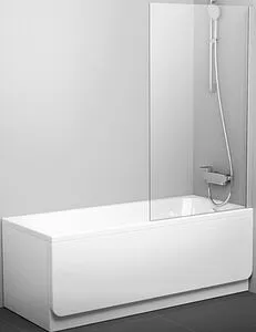 Шторка на ванну 800мм прозрачное стекло Ravak PVS1 80 79840C00Z1 Шторка на ванну 800мм прозрачное стекло Ravak PVS1 80 79840C00Z1, 1