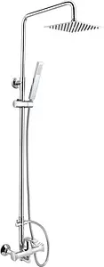 Душевая система со смесителем для душа BelBagno Trula хром TRU-DOC-CRM Душевая система со смесителем для душа BelBagno Trula хром TRU-DOC-CRM, 1