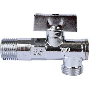 Кран шаровый угловой с фильтром ½"н x ⅜"н x 10ц Bugatti Minnesota 08750001 Кран шаровый угловой с фильтром ½"н x ⅜"н x 10ц Bugatti Minnesota 08750001, 4