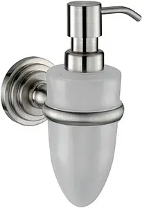 Дозатор для жидкого мыла Wasserkraft Ammer никель 7099 Дозатор для жидкого мыла Wasserkraft Ammer никель 7099, 1