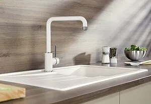 Смеситель для кухни Blanco Mili Silgranit жемчужный/хром 525133 Смеситель для кухни Blanco Mili Silgranit жемчужный/хром 525133, 5